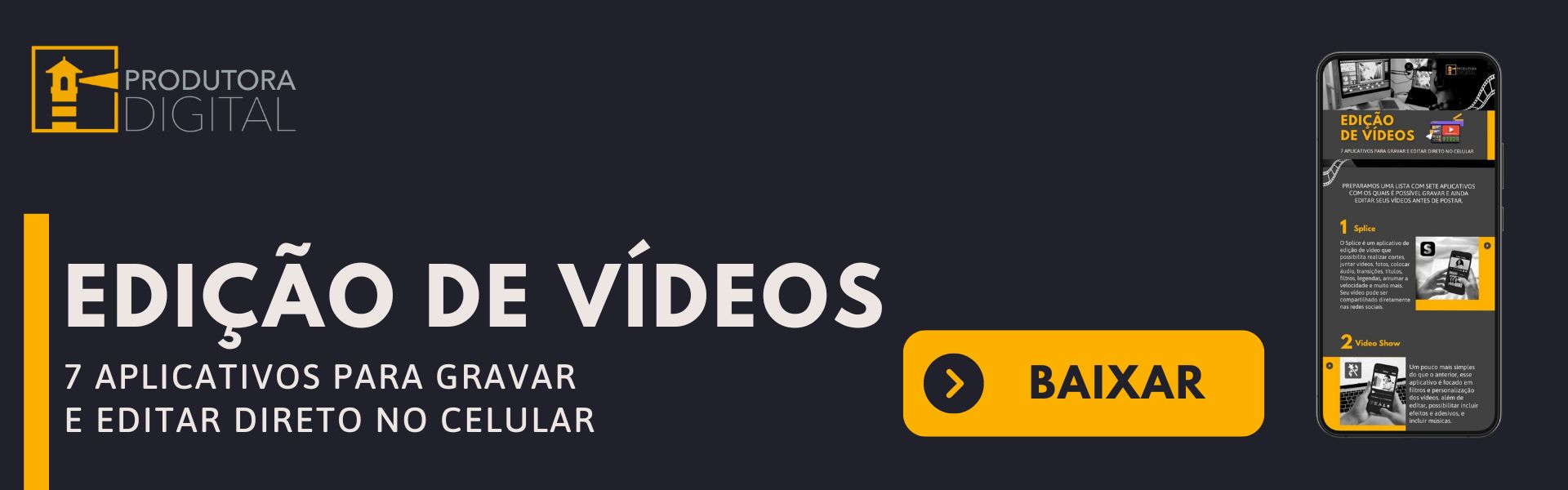 edicao de video cta