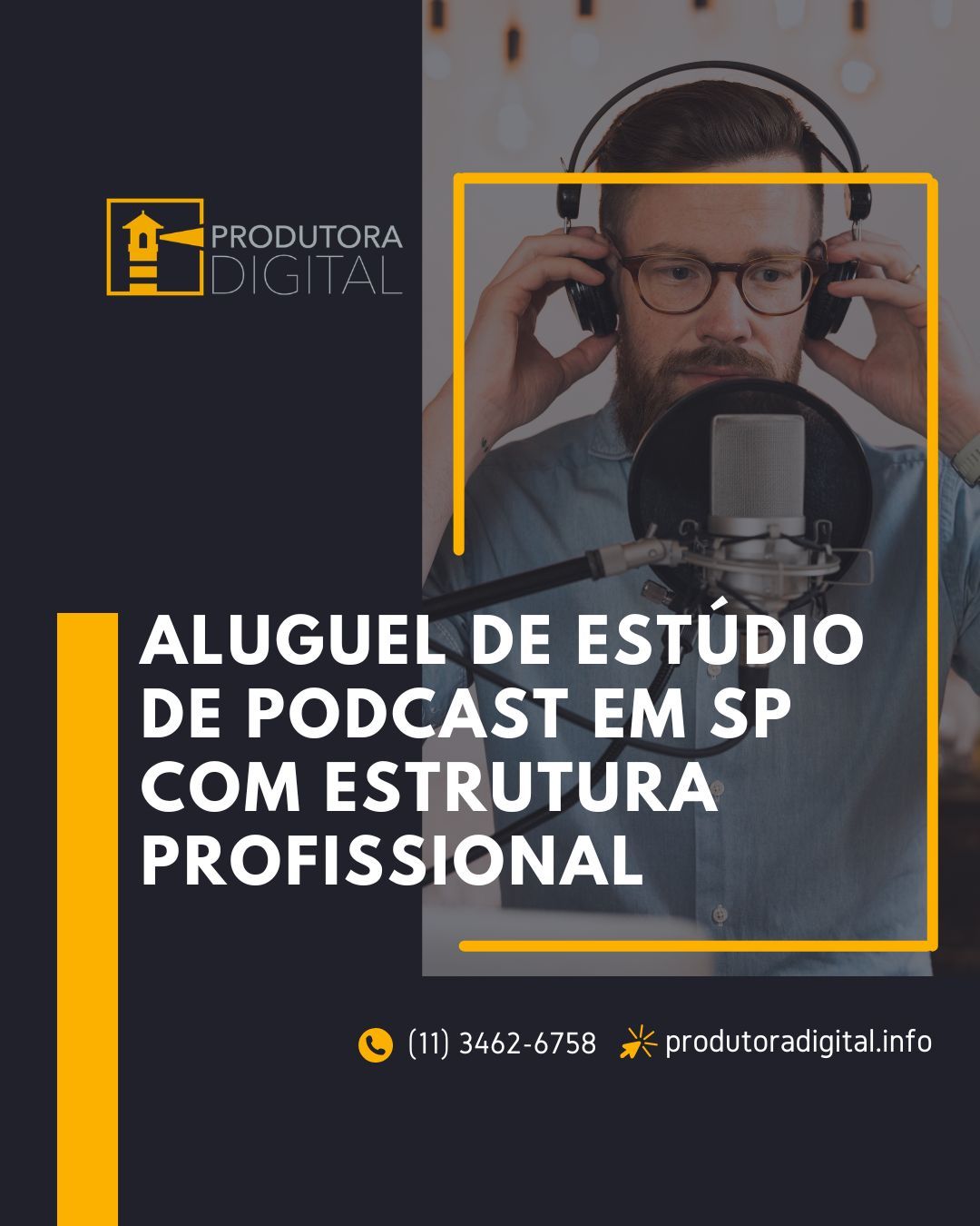 Aluguel estúdio podcast SP 