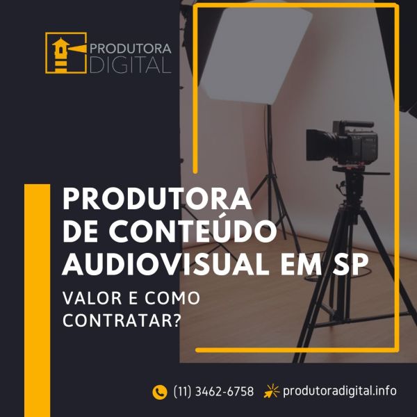 Produtora de conteúdo audiovisual