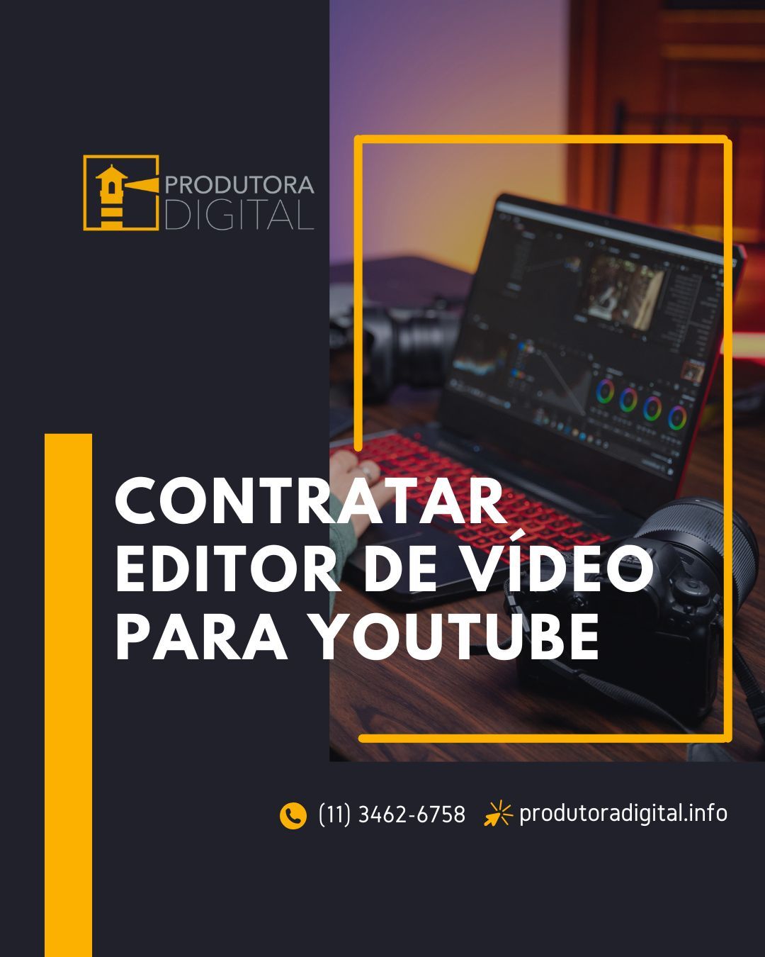 Contratar Editor de Vídeo para YouTube