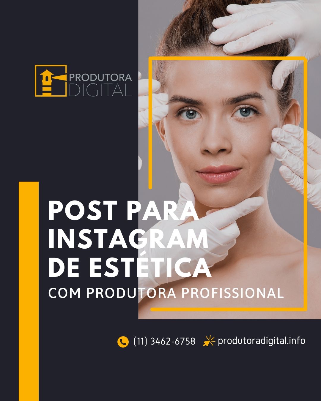 Post para Instagram de Estética