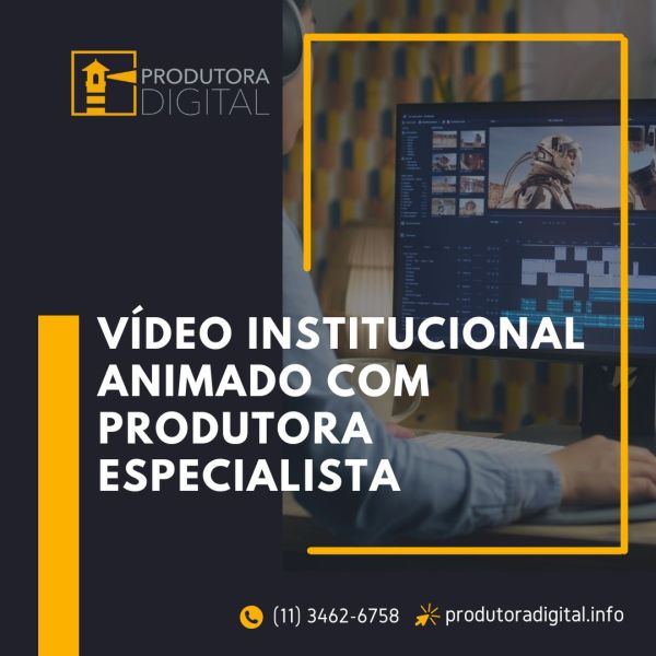 Vídeo institucional animado