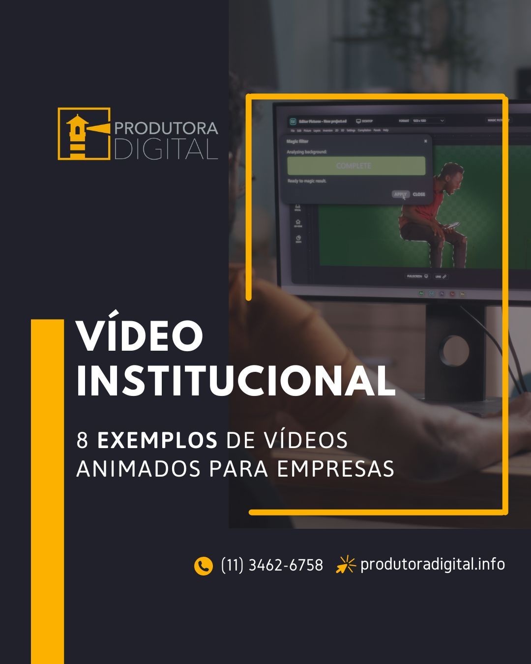 Vídeo institucional exemplos